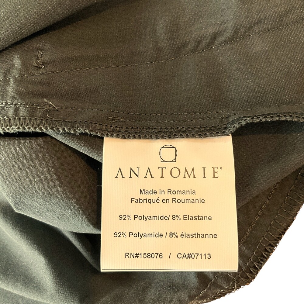 NWT Anatomie Thea Pants Gray High Rise Slim Leg Travel Golf Size XS Women's - Picture 7 of 8